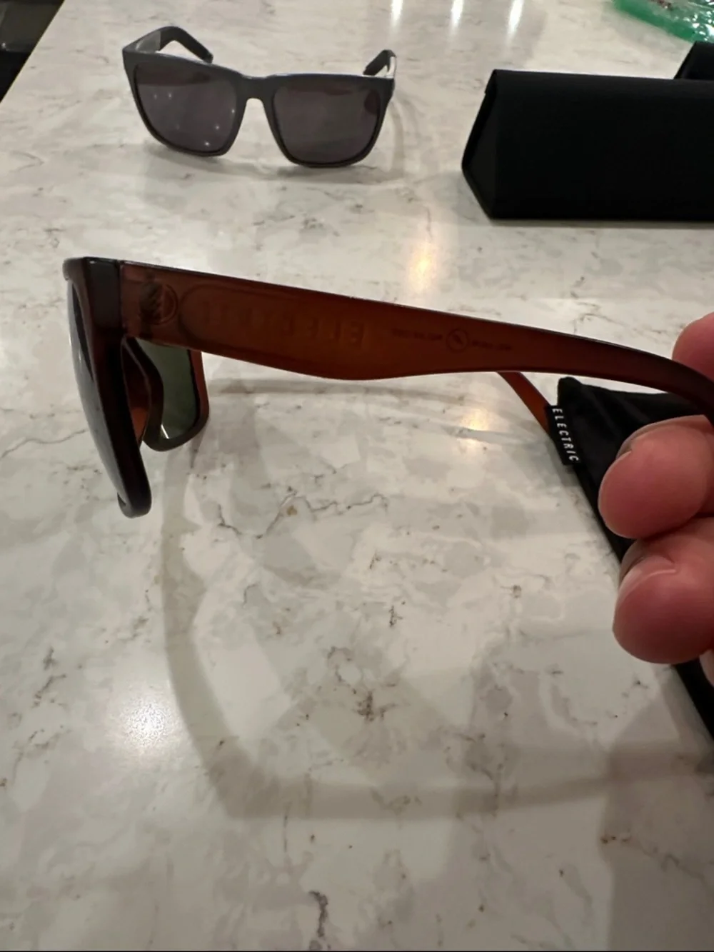 Electric Swingarm XL Sunglasses - Tortoise Frame - Picture 4 of 11